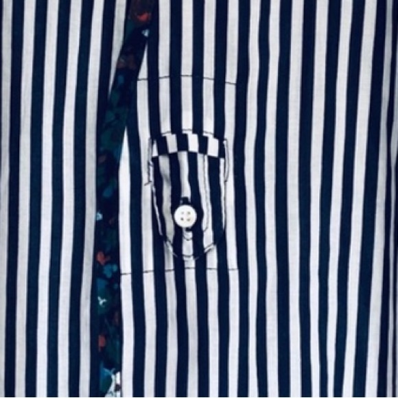 Anthropologie x Holding Horses Striped Button Front Shirt - Picture 7 of 15